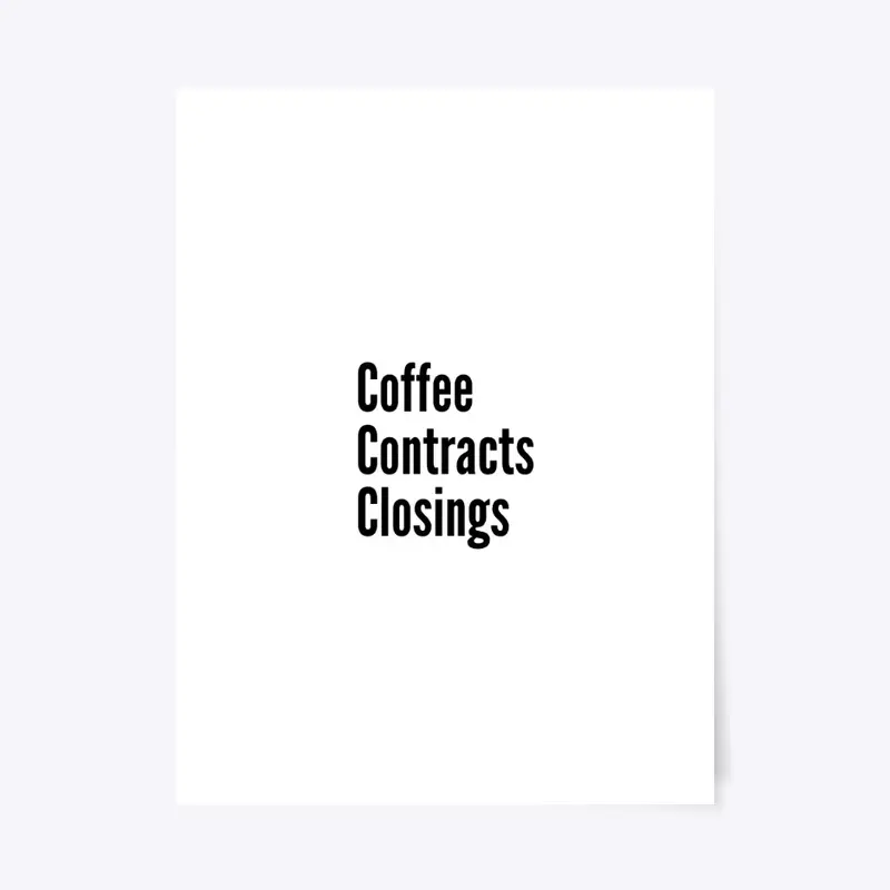 Coffee Contracts Closings